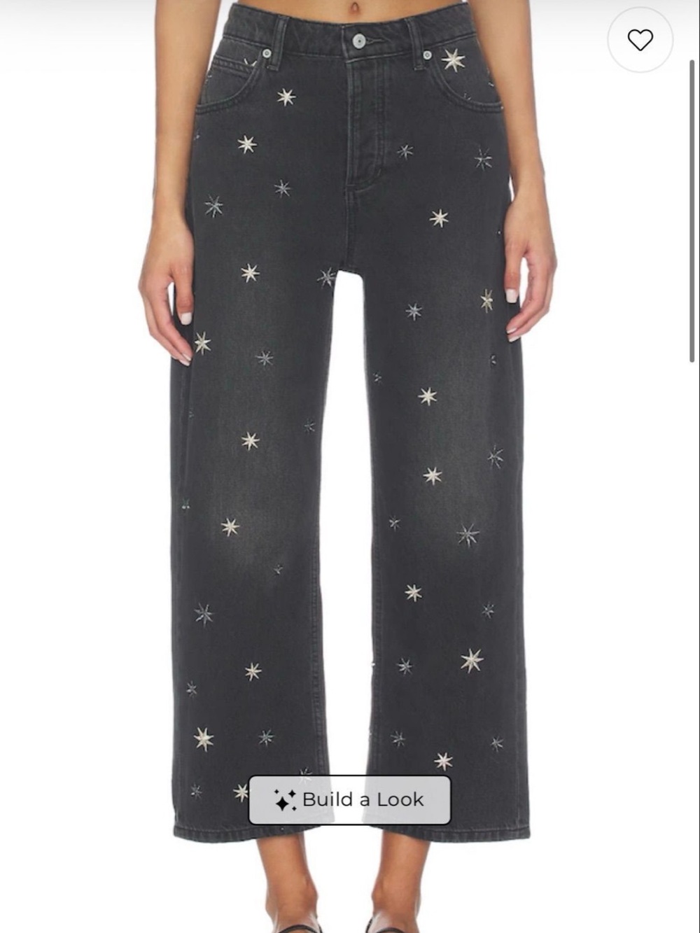We The Free Deep Trance Shine Embroidered Boyfriend Jeans Starry Night